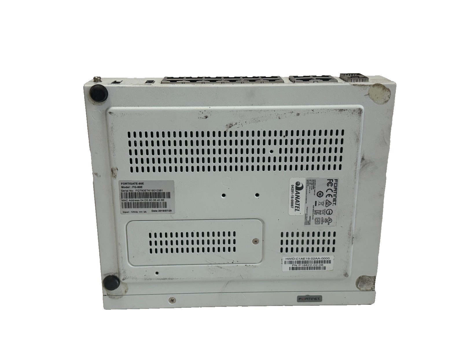 USED Fortinet FG-80E Firewall