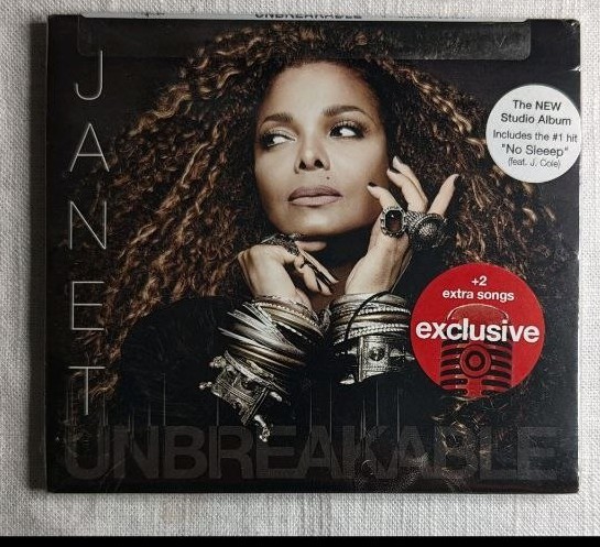 Janet Jackson - Unbreakable Target Exclusive + 2 Extra Songs CD 2015 Brand New