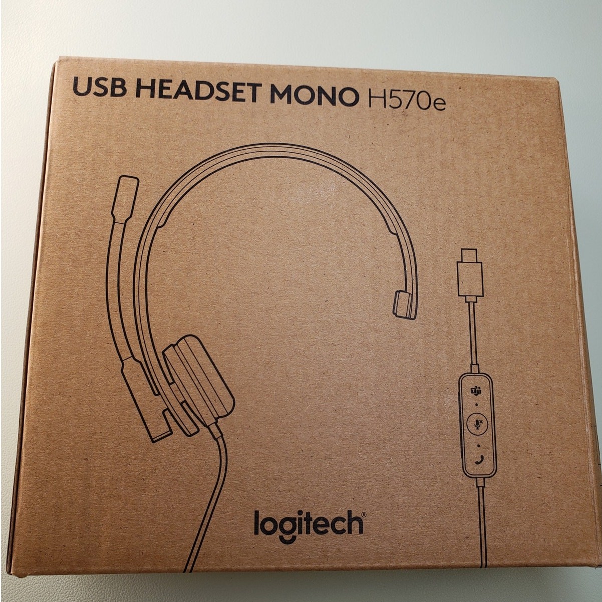 Logitech H570e Mono Wired USB Headset