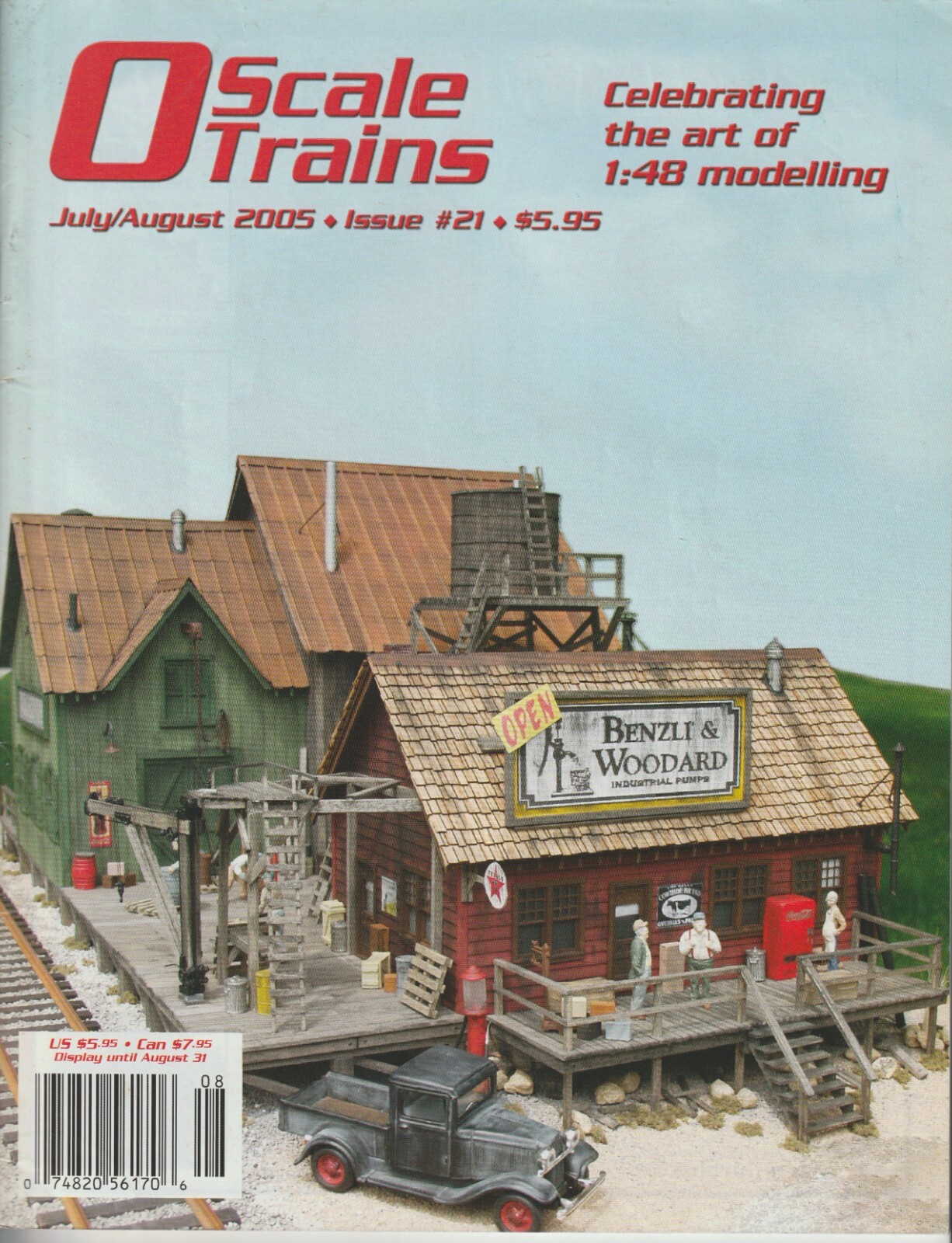 O Scale Trains Magazine - July/Aug 2005 - Issue # 21 - BACK ISSUE