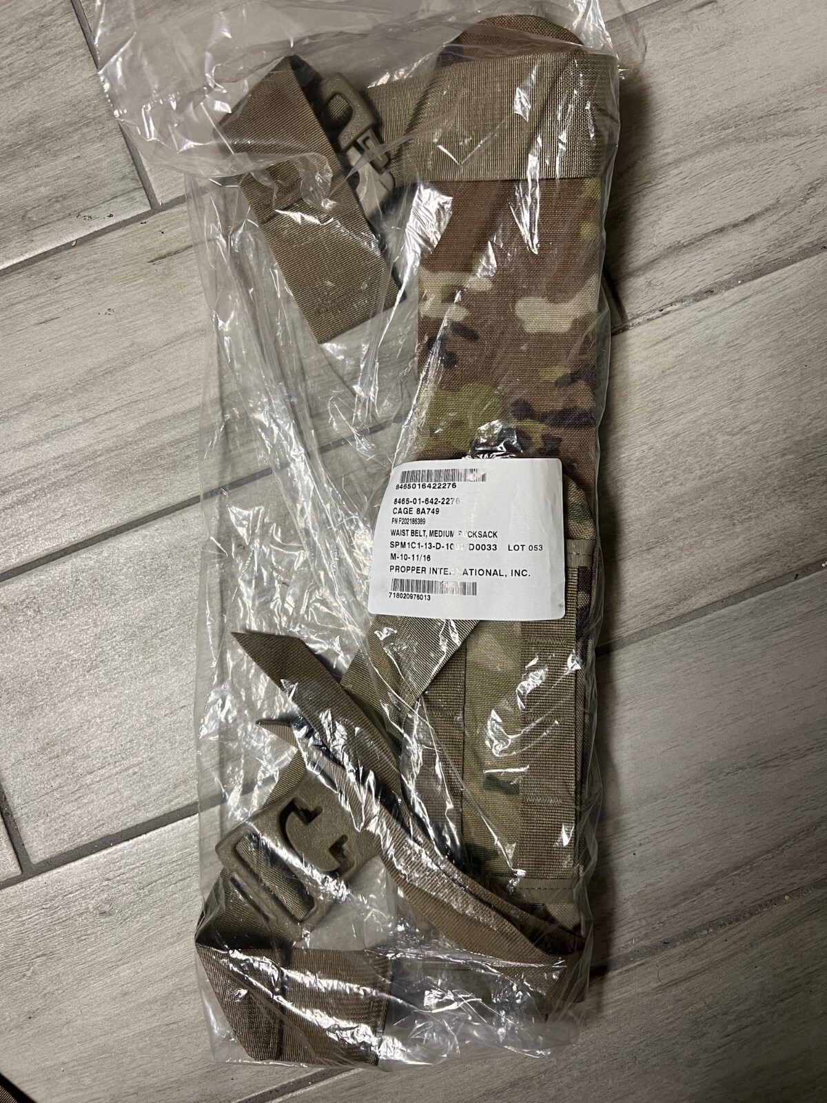 Propper Multi Cam, Scorpion, MEDIUM RUCKSACK WAIST BELT OCP MOLLE II  Brand New