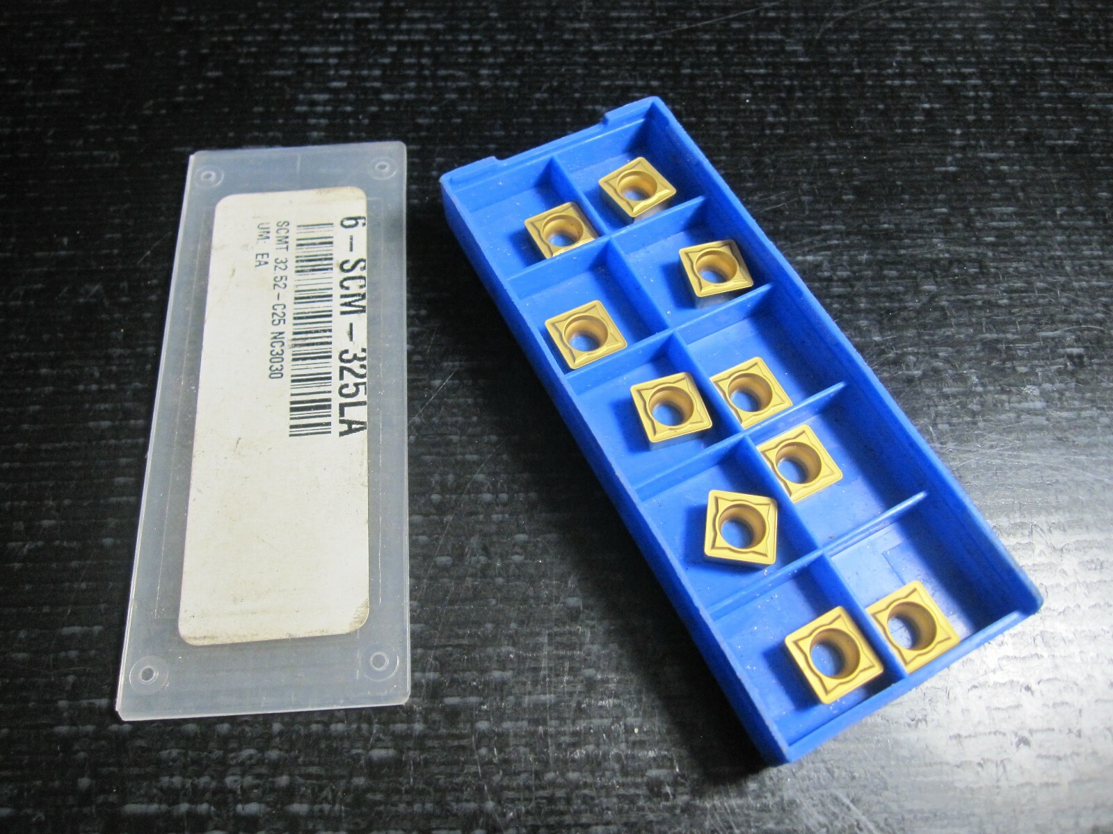 10 NEW Korloy SCMT 09T308 NC3030 carbide inserts SCMT 32.52-C25