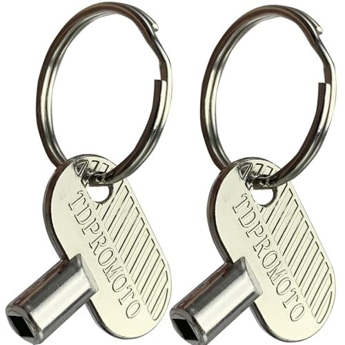 Sprinkler Controller Door Key Sprinkler Timer Lock Key for Orbit and Hydro-Rain,