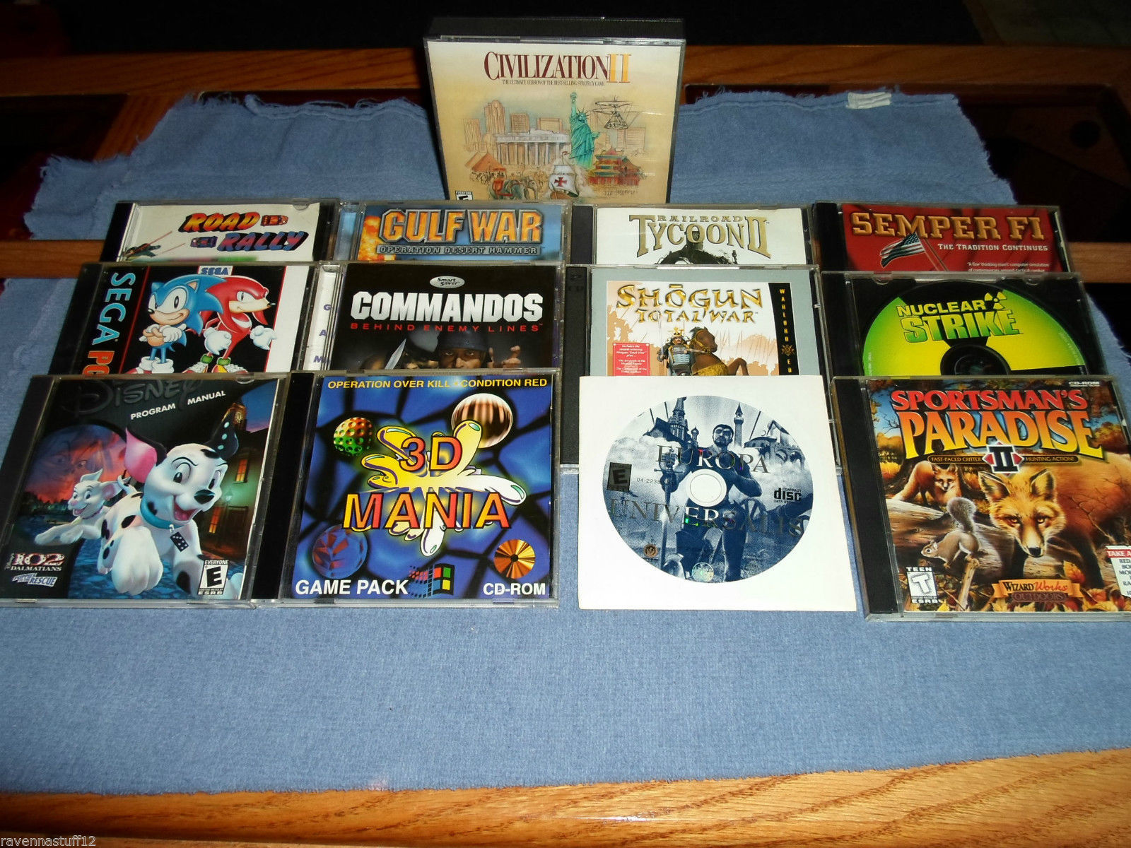 LOT OF PC GAMES / 25 COMPUTER GAMES (EXCELLENT CONDITION)