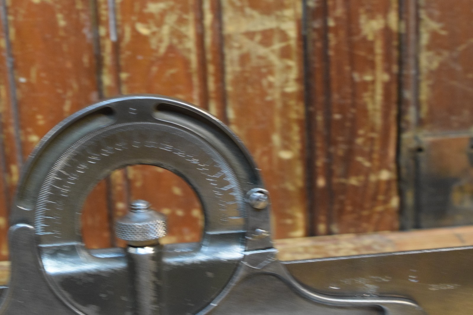 STARRETT PROTRACTOR HEAD REVERSABLE SQUARE LEVEL No. 4 HAND TOOL CLEANED REPAIR