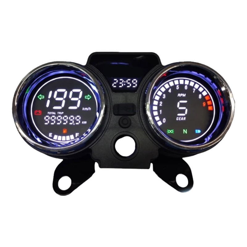 Digital Speedometer Odometer Dashboard for RC250 250cc Motorcycle Waterproof 12V