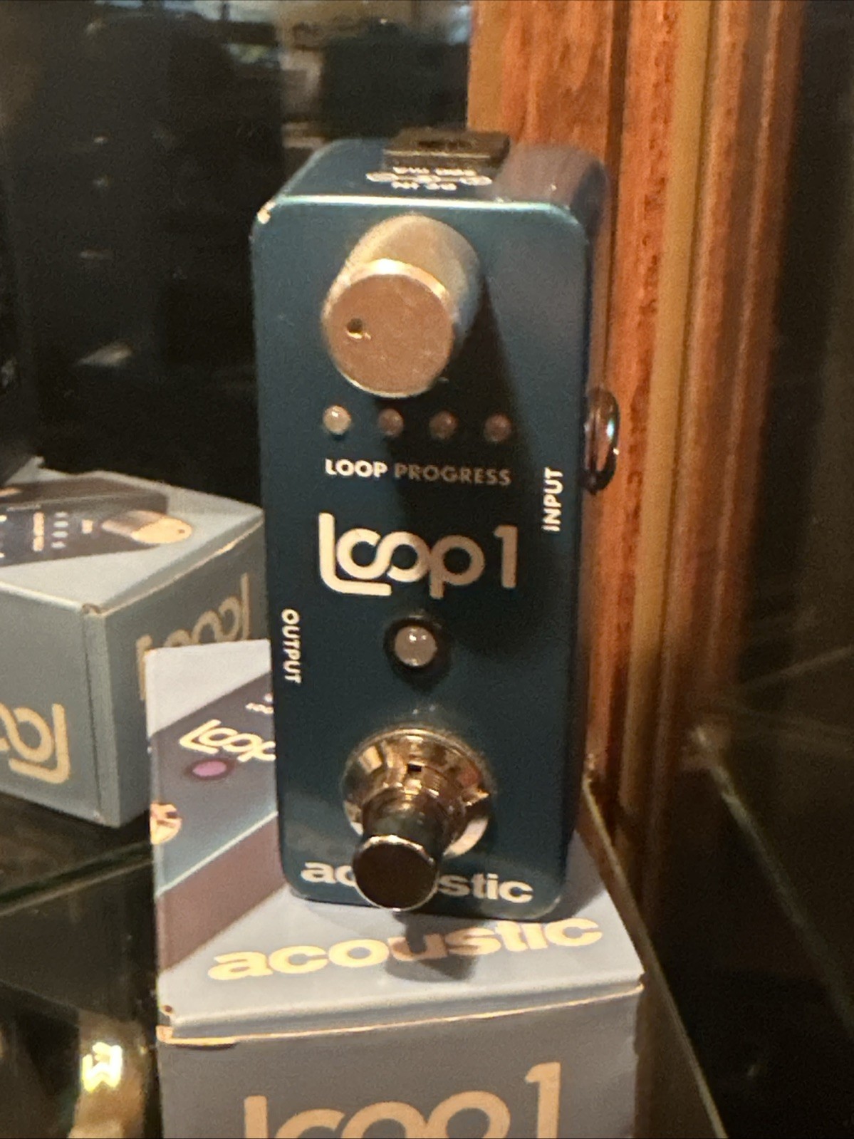 Acoustic Loop1 Looper Guitar Effect Pedal. Tested. With Box