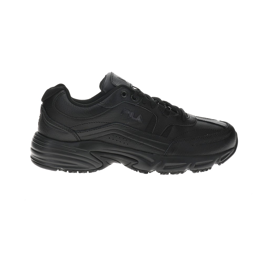 Fila Memory Workshift Wide Slip Resistant Soft Toe Work  Mens Black  1SGW0002-00