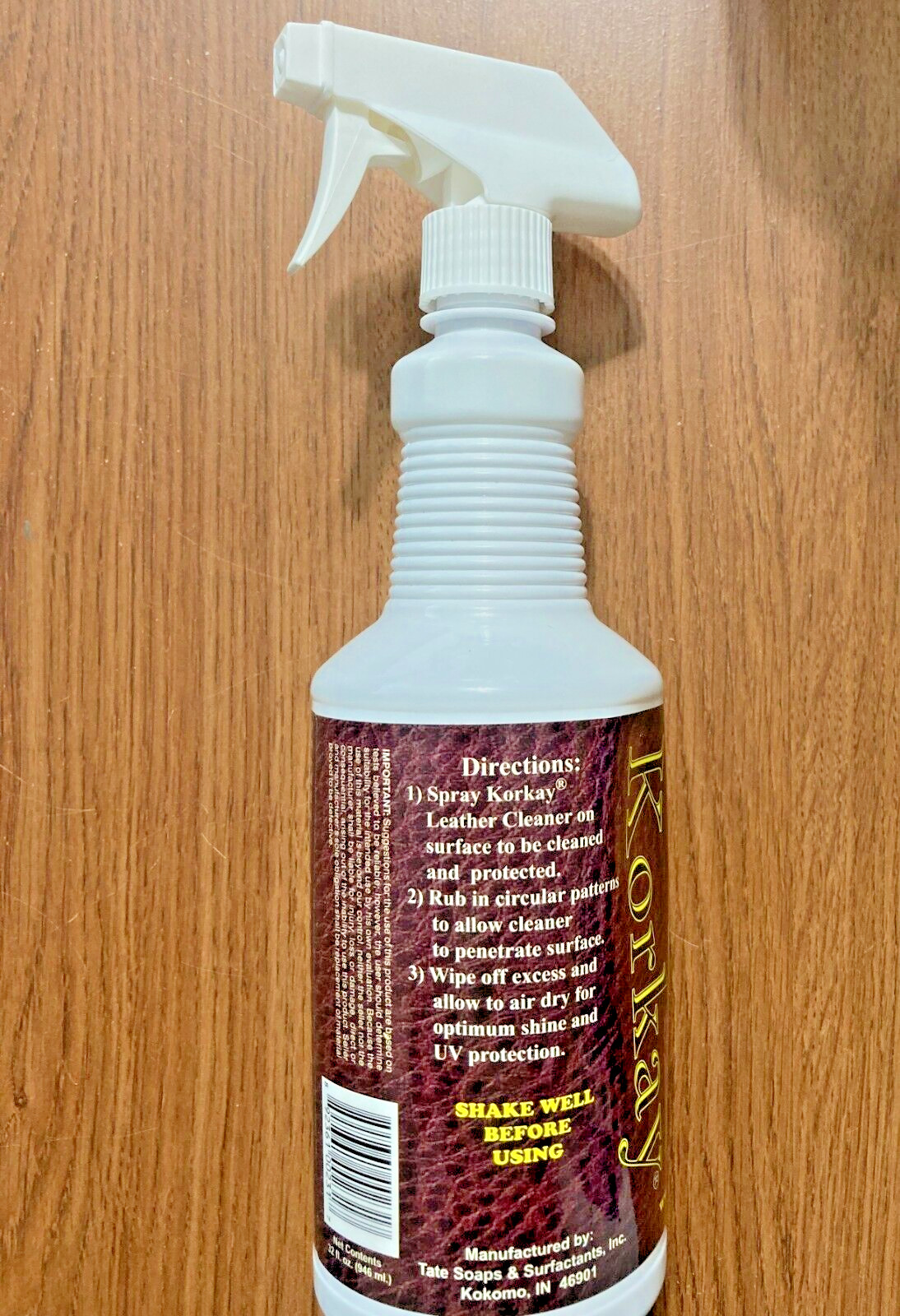 korkay leather cleaner w conditioner 32 fl oz