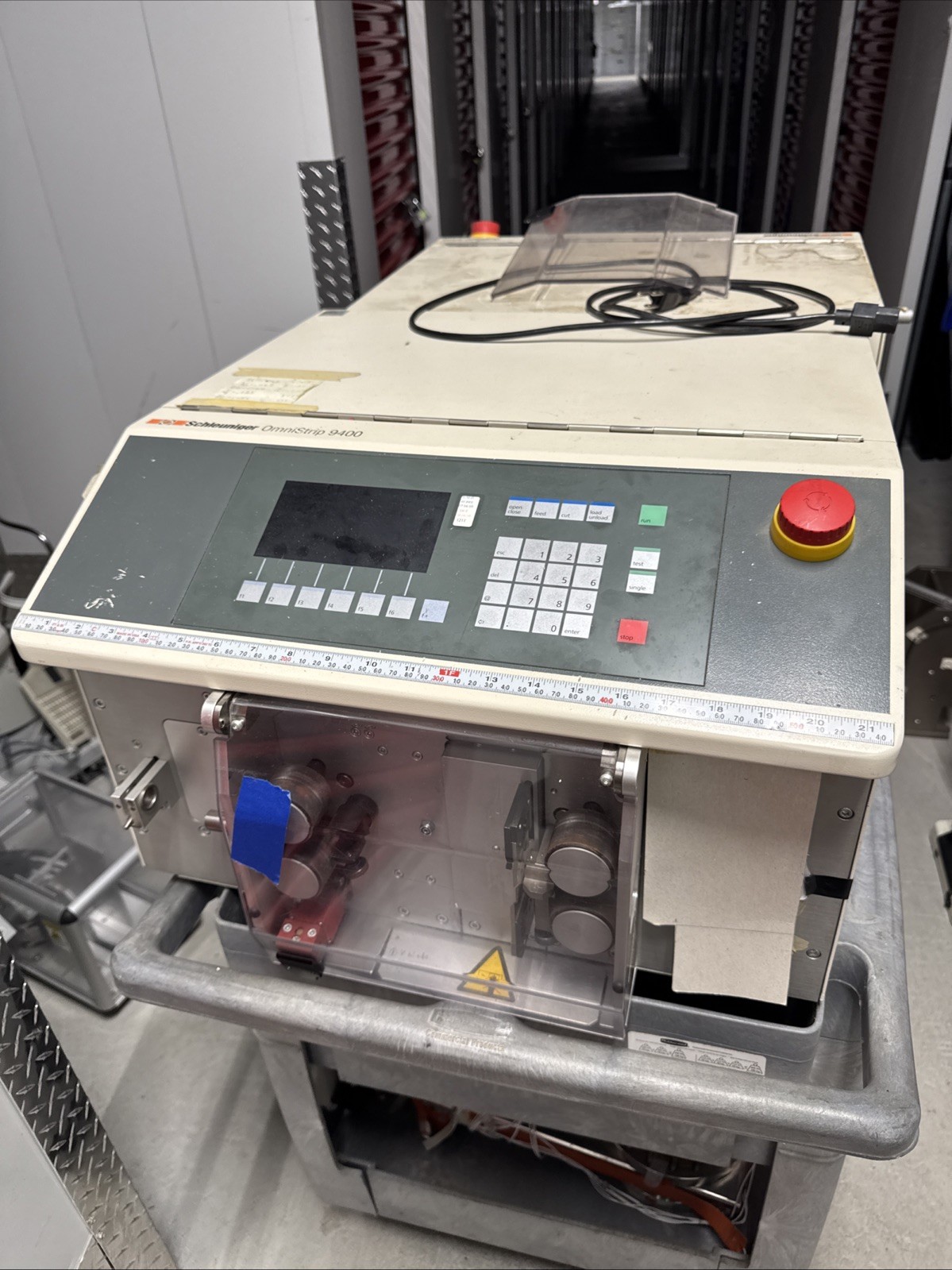 OmniStrip 9400 Automatic Wire Cutting Stripping Machine Schleuniger for parts