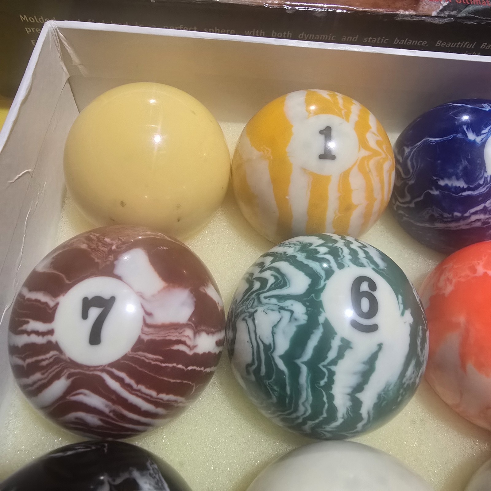 Elephant Beautiful Balls World Class Professional Billiard Balls