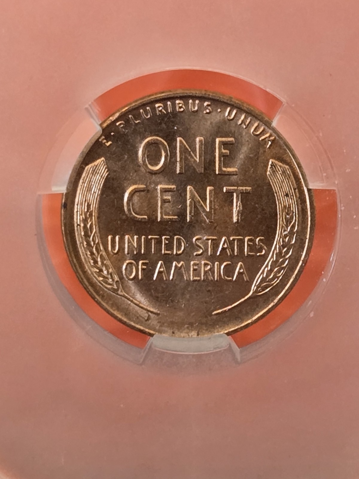 1958-D CACG 1 Cent MS 64 RD Nice Eye Appeal