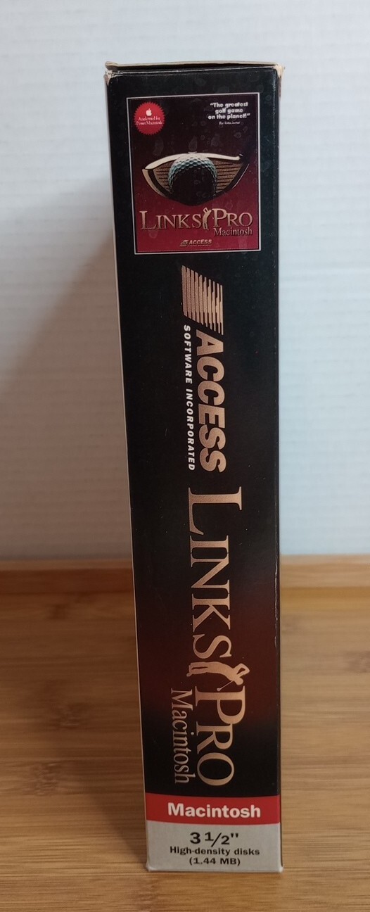 Links Pro Macintosh CD-Rom by ACCESS Software, Inc. 1994. Complete. Untested
