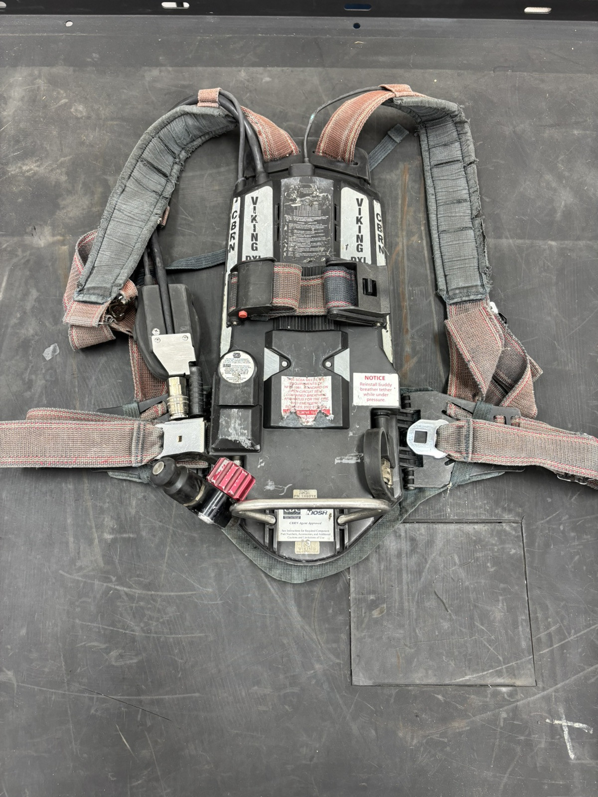 Avon ISI Viking DXL CBRN SCBA Airpack *Includes Mask Size Of Choice*