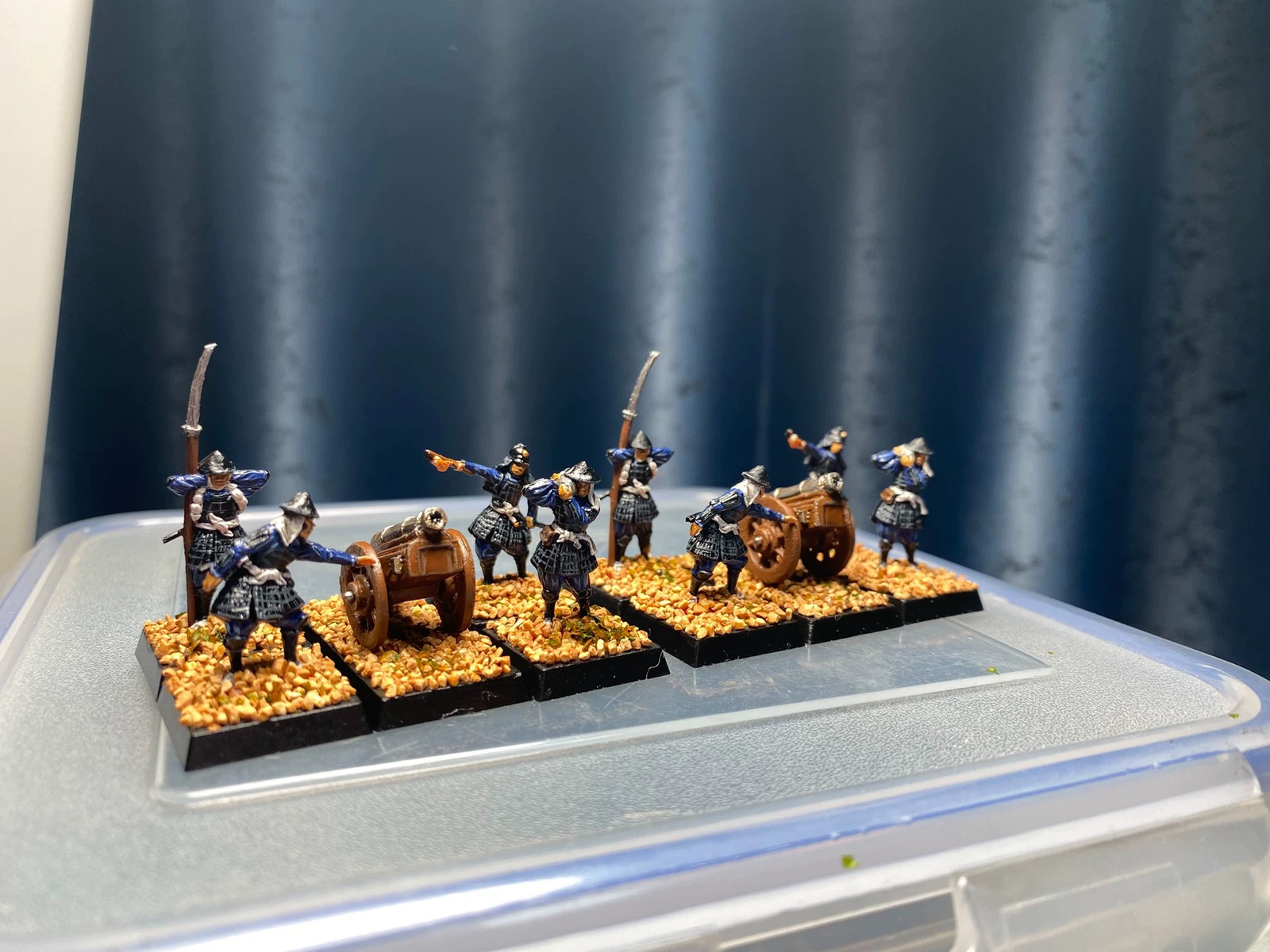 1/72 redbox 72090 Century Warring States Period Samurai Artillery Set Finished