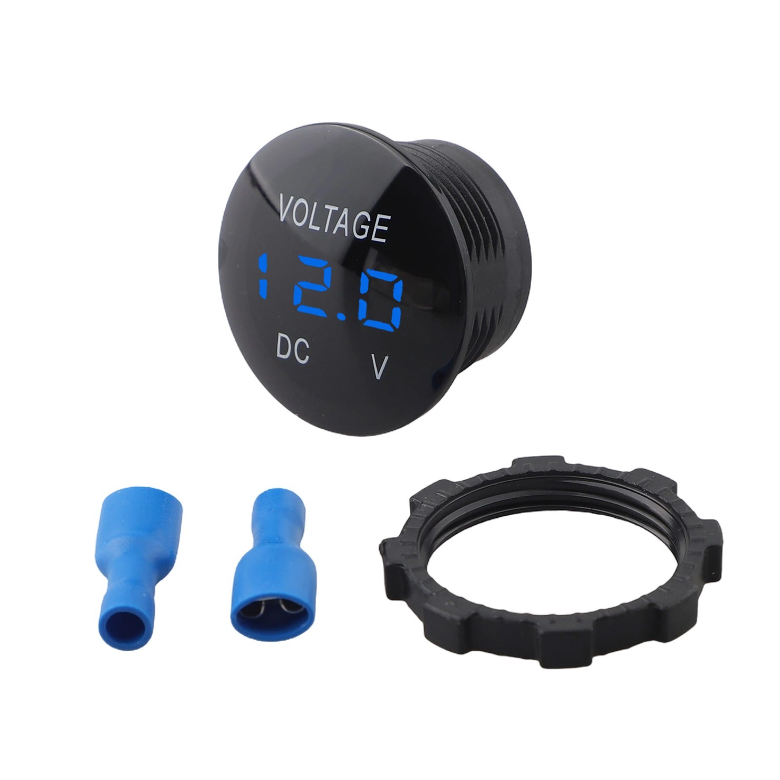 LED Digital Voltmeter for 12V 24V Systems Motorcycle and Automotive Use