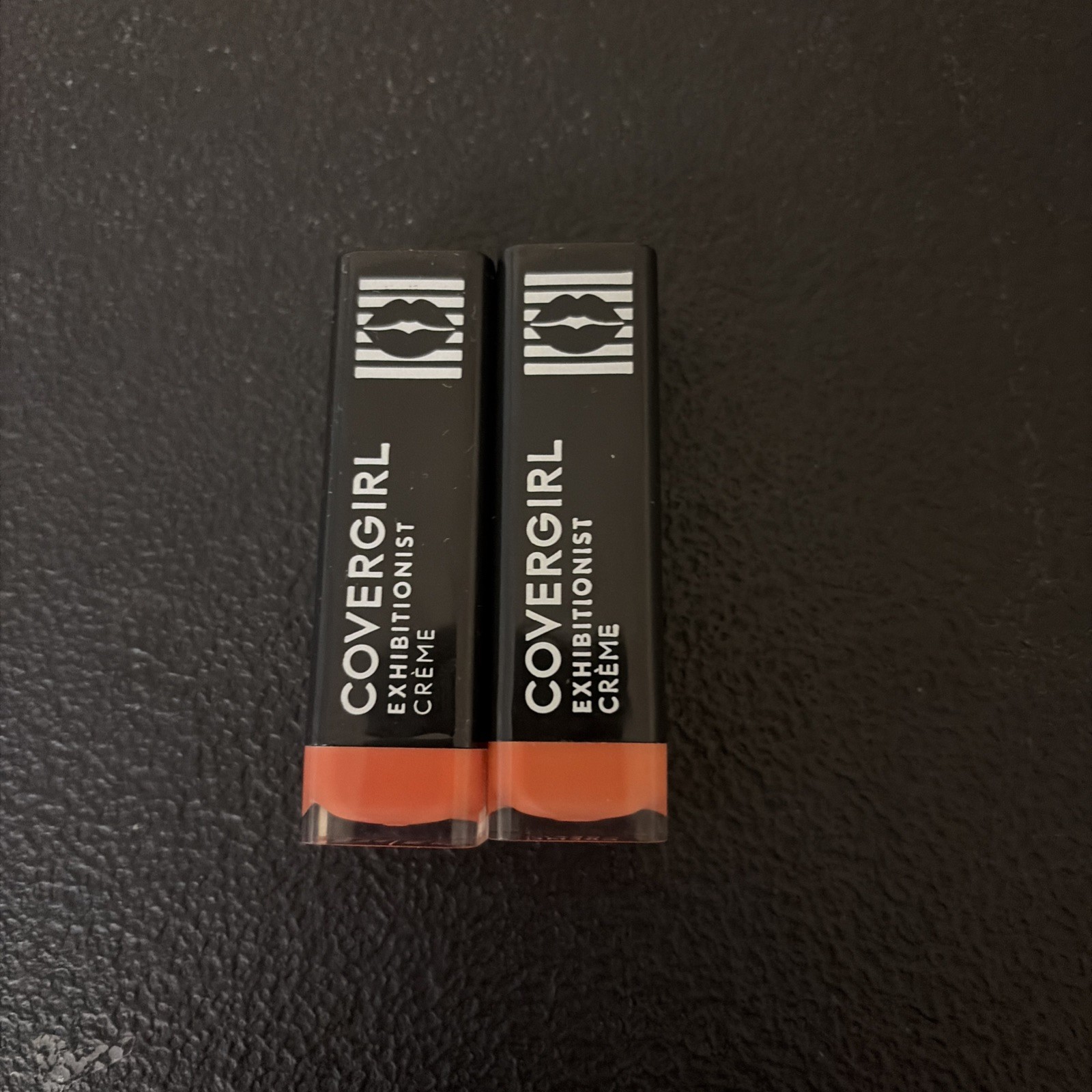 2x CoverGirl Exhibitionist Creme Lipstick #490 Peach High