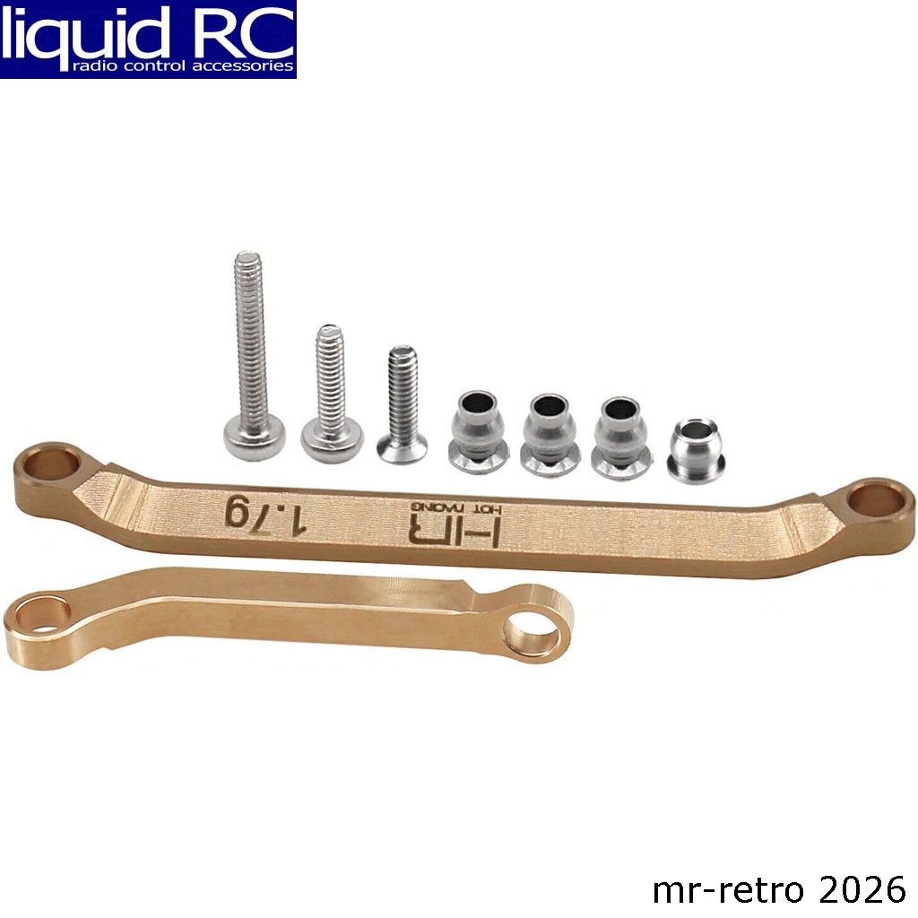 Hot Racing SXTY49H Brass TT steering Fix links for the SCX30