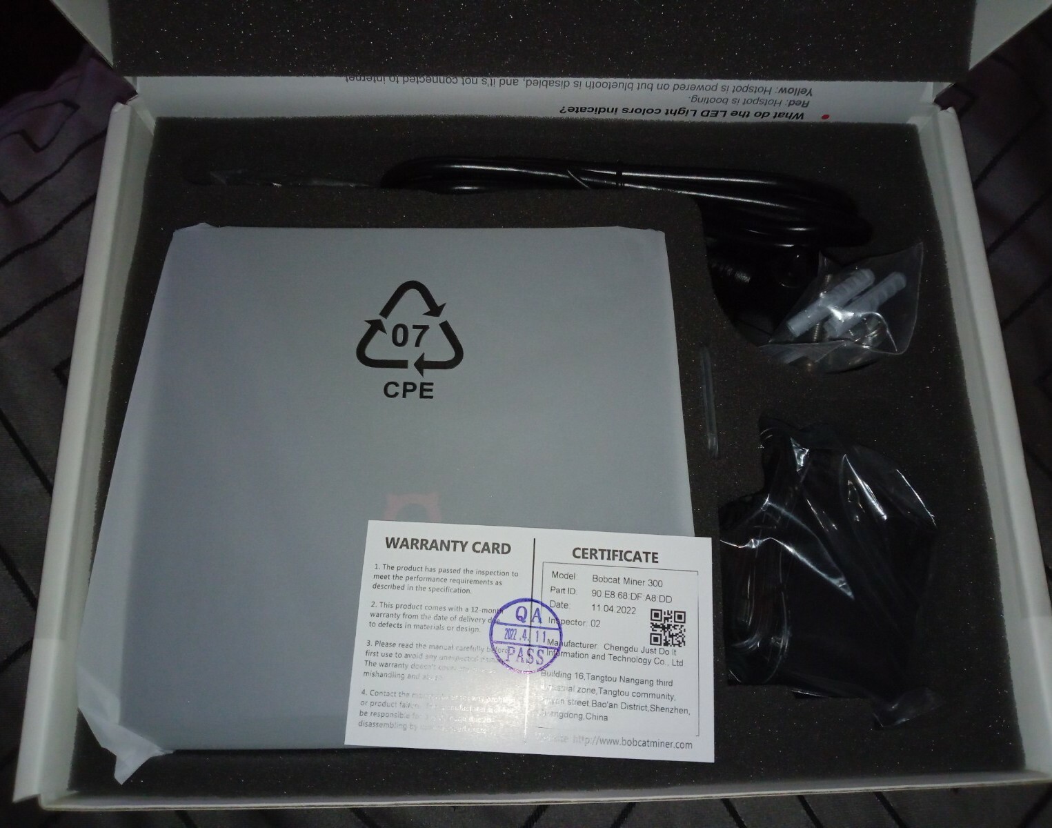 BOBCATMINER 300 US915 - New Never Used
