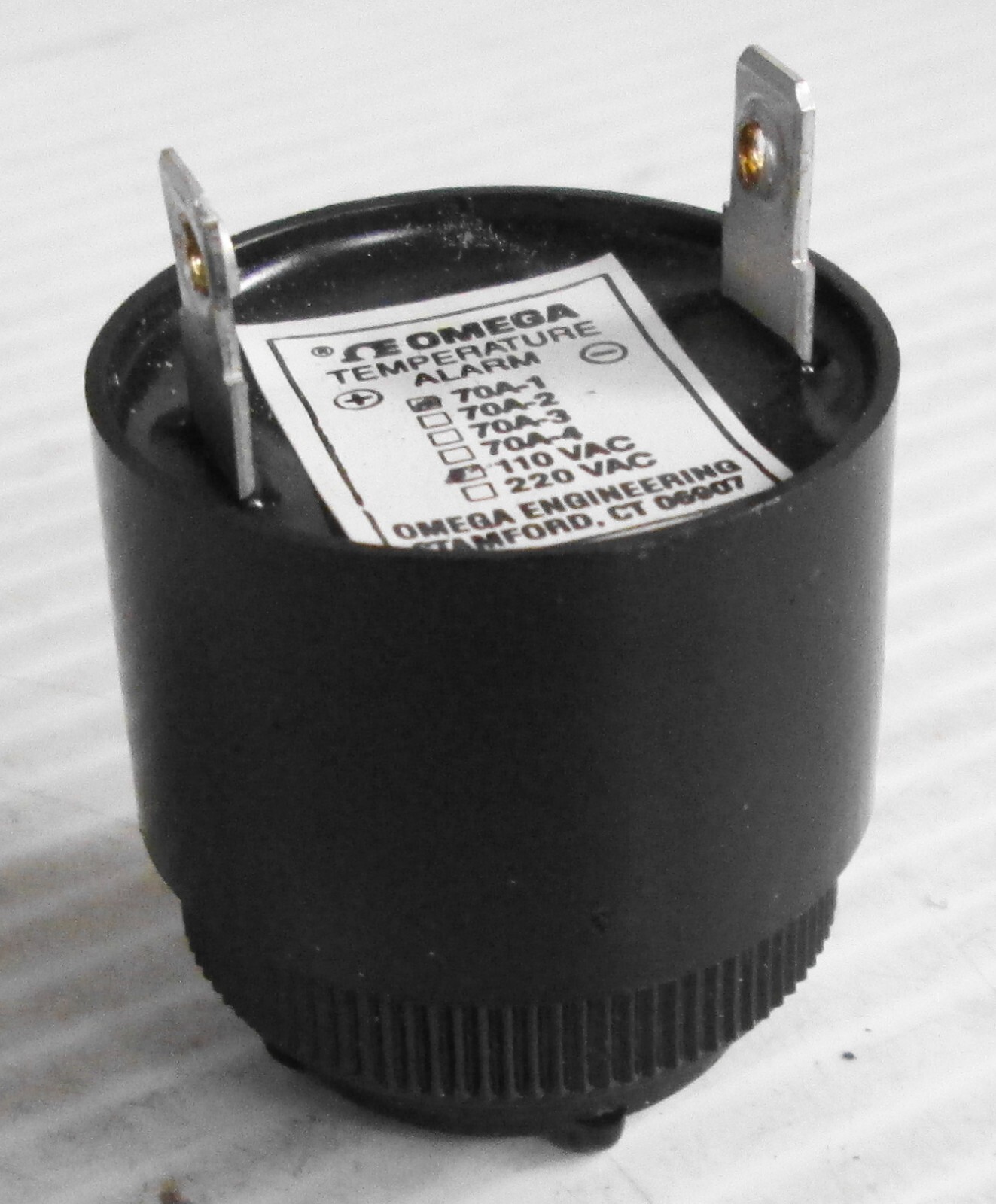Omega Temperature Alarm 70A-1 110VAC
