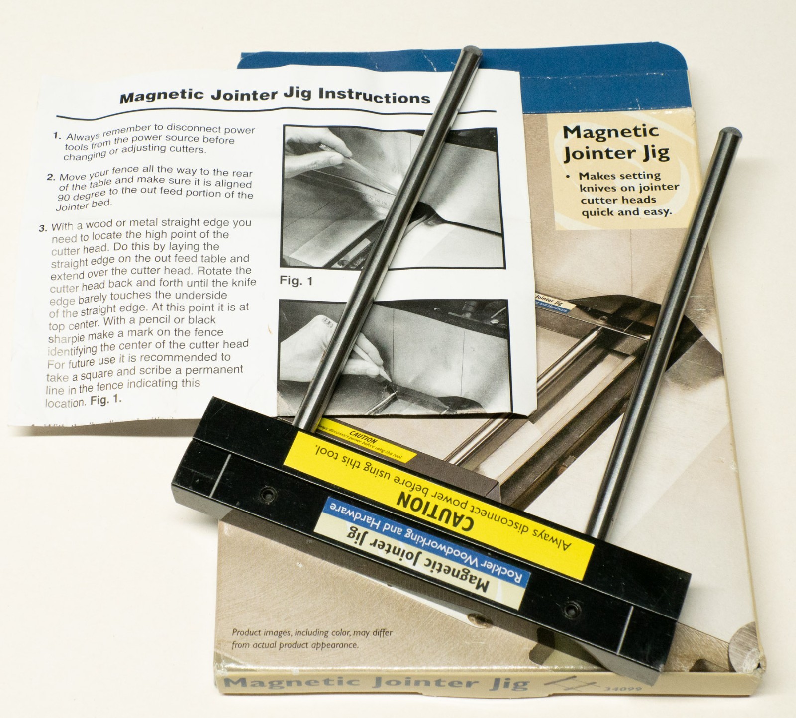 Rockler Magnetic Jointer Jig fits 6"-8" Jointer Bed (7381)