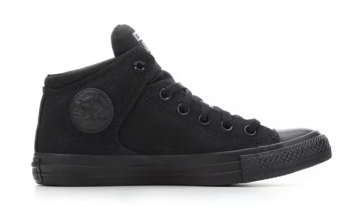 Converse CTAS High Street Black Mens Mid Top Sneakers Assorted Size 13 149432F
