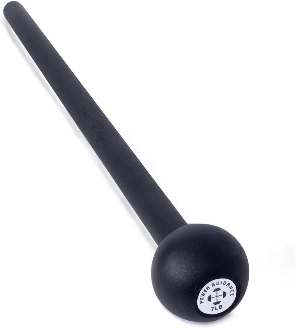 POWER GUIDANCE Steel Mace Macebell Cast Iron Training Full Body Workout, Shoulde