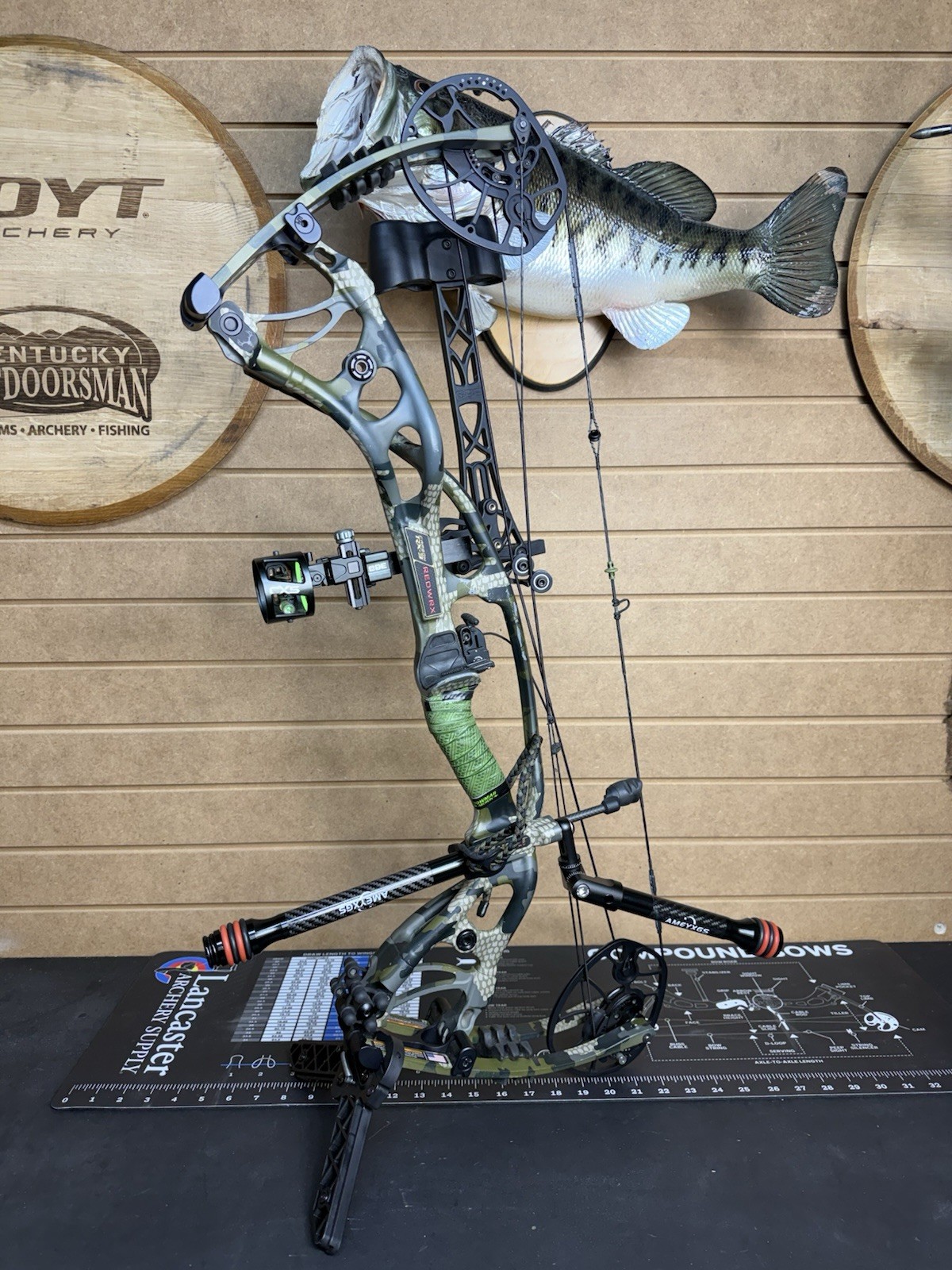 Hoyt Carbon RX3 Bow With Extras. QAD Rest, Quiver, Etc. 60-70lbs