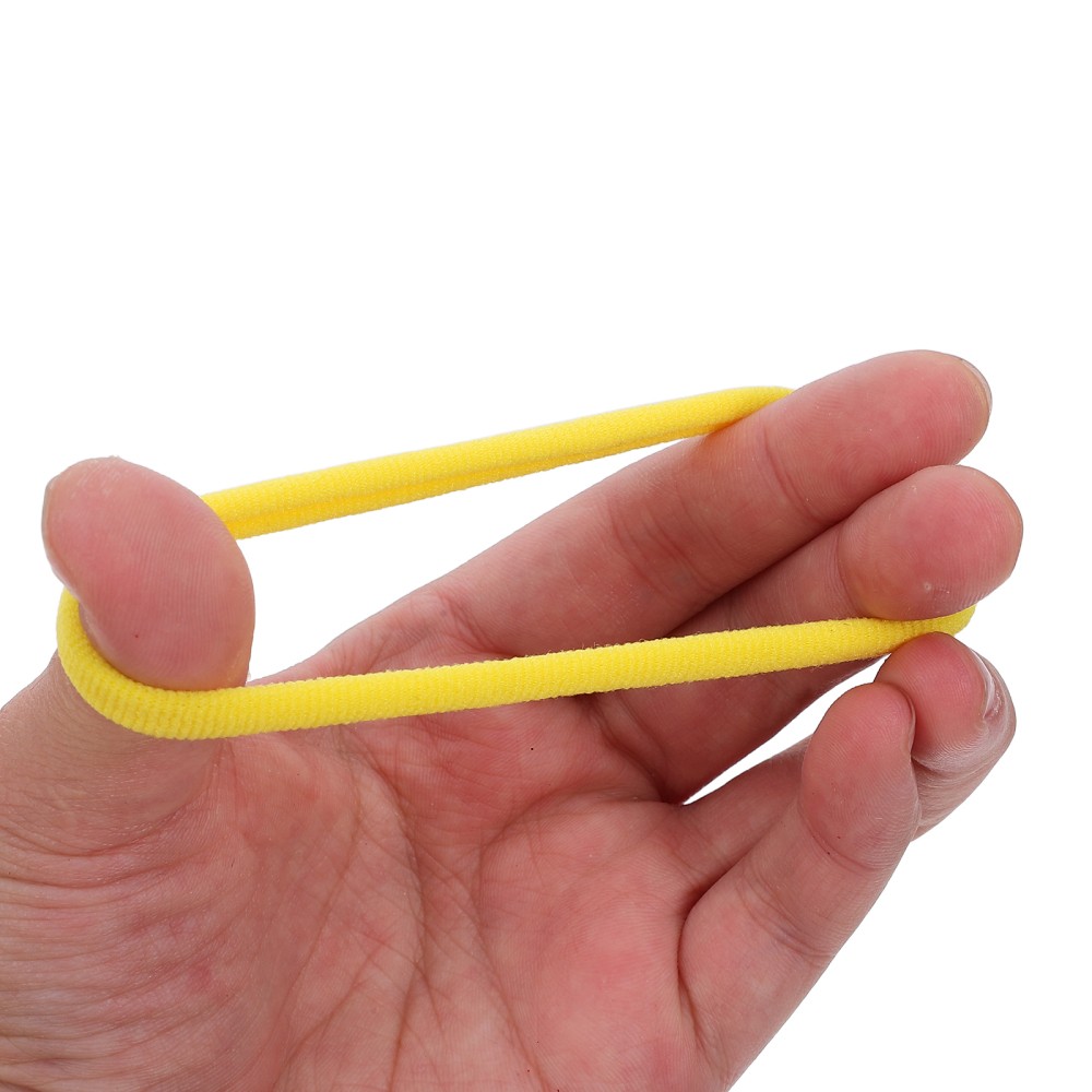 96 PCS Elastic Braided Material Bag Loops for Weaving Potholders Flat Cord