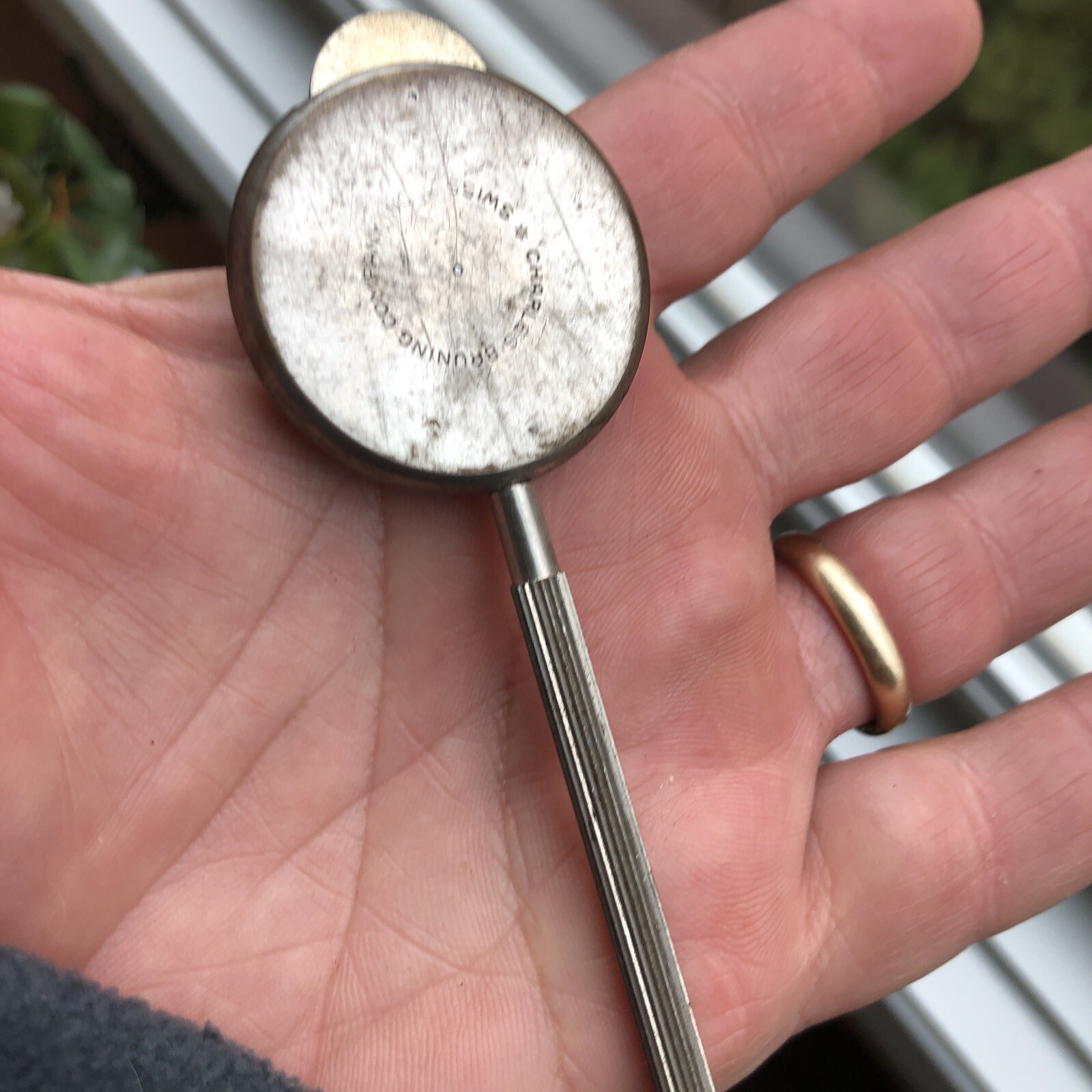 Vintage Charles Bruning Co. Opisometer Precision Map Measuring Tool Swiss Made