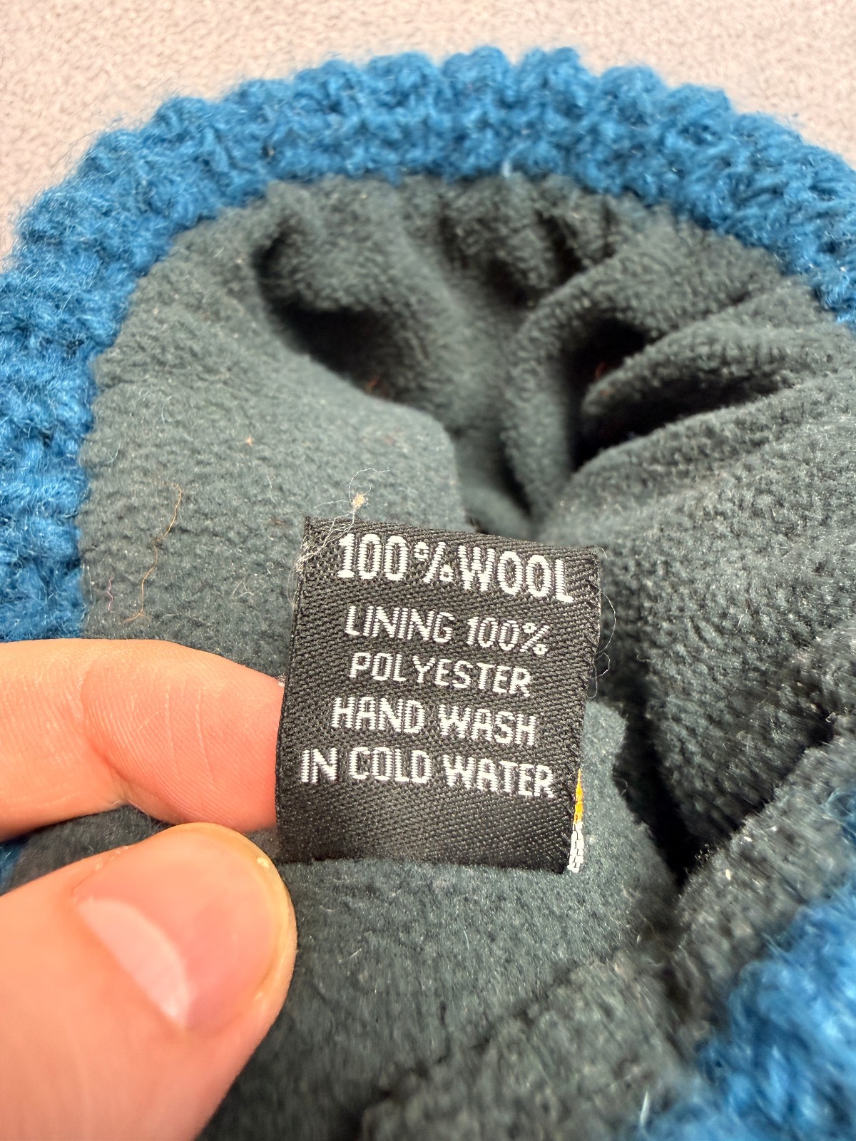 caravan Wool Hand Knit Beanie Hat Pom Pom Nepal