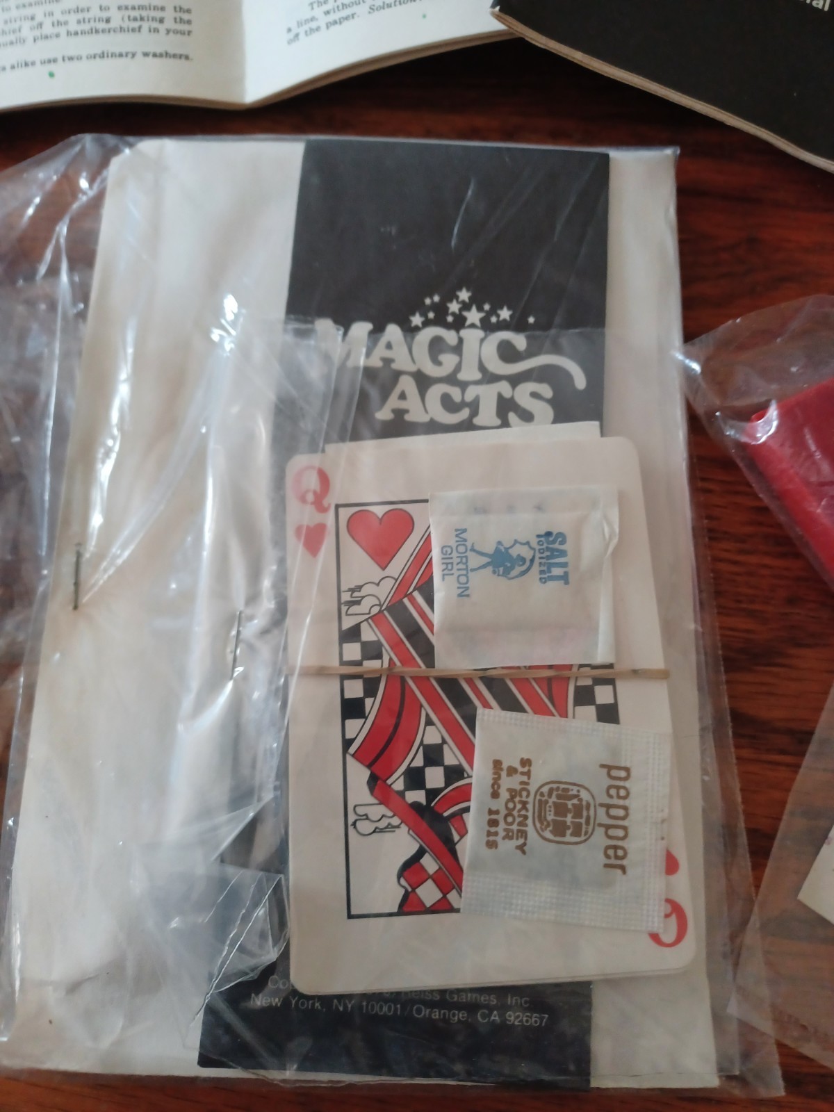 Vintage Magic Booklets and Tricks