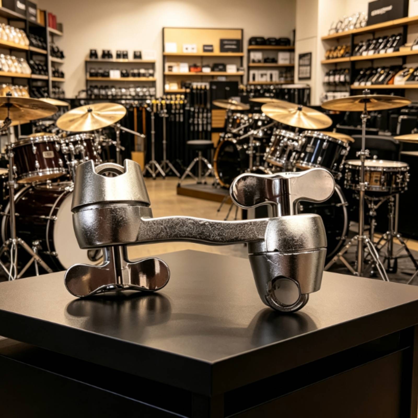Drum Hardware Extension Clamp Stable Mount Universal for Percussionists