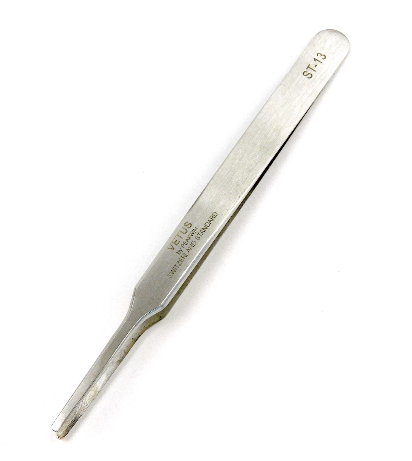 Original Vetus Tweezers Fine Straight Tip Eyelash Eyebrow Extension Tool ST-13