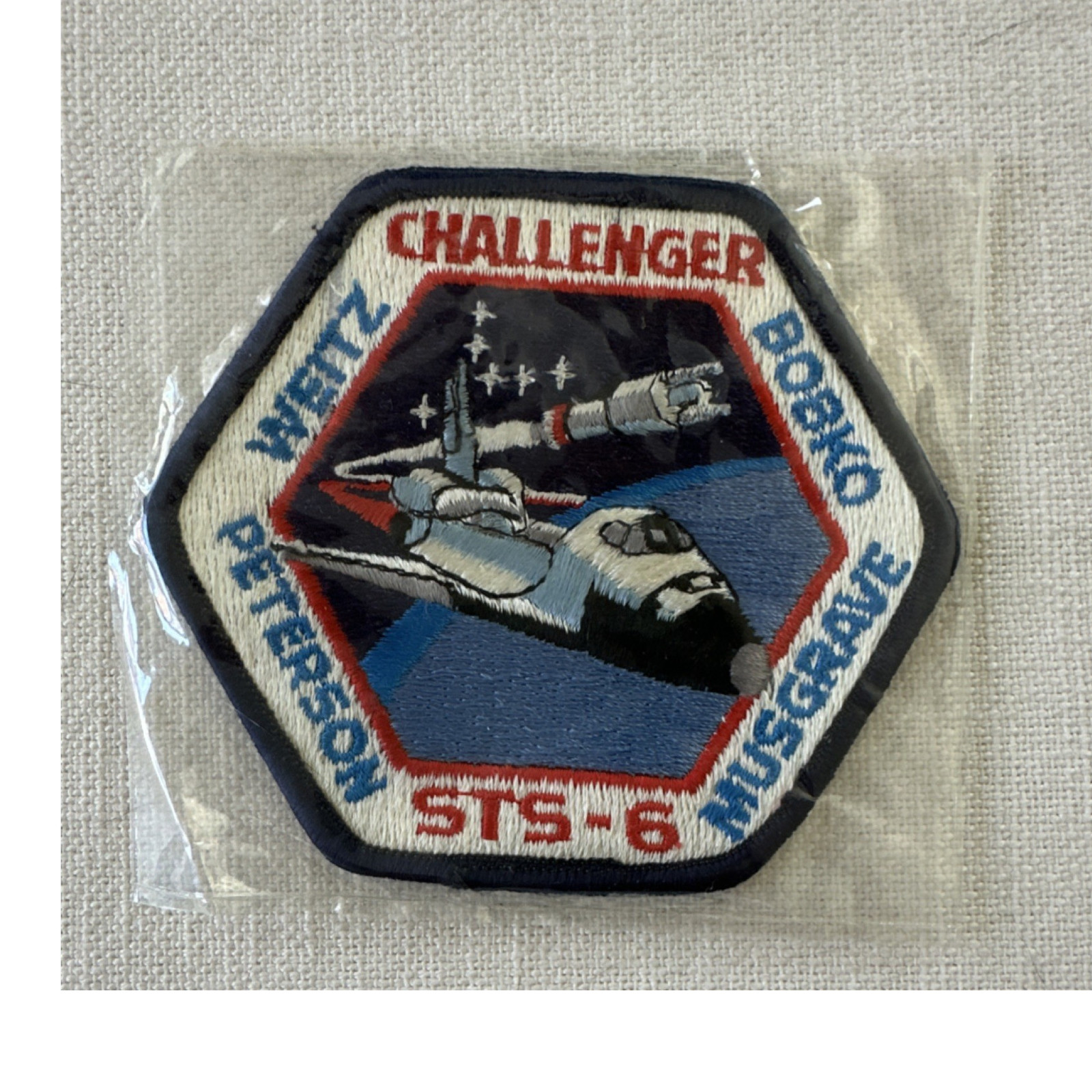 Space Shuttle Challenger STS-6 Mission Patch NASA Patch