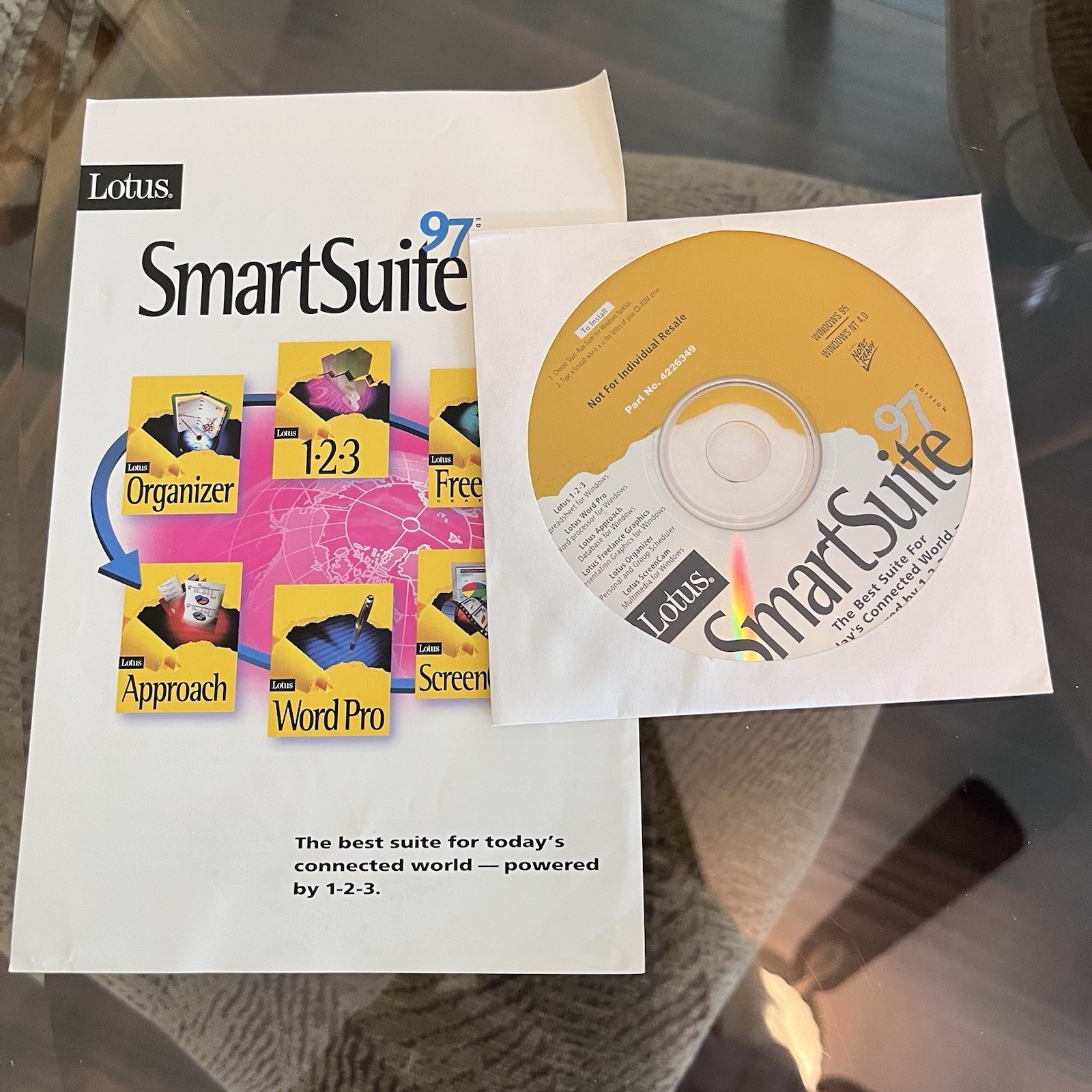 Lotus SmartSuite 97 CD Windows 95 /Windows NT 4.0, Vintage