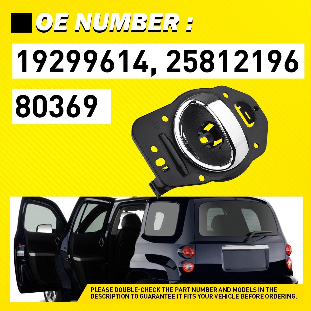 Interior Handle Door Inside Plastic Left Driver Side For 2006-2011 Chevrolet HHR