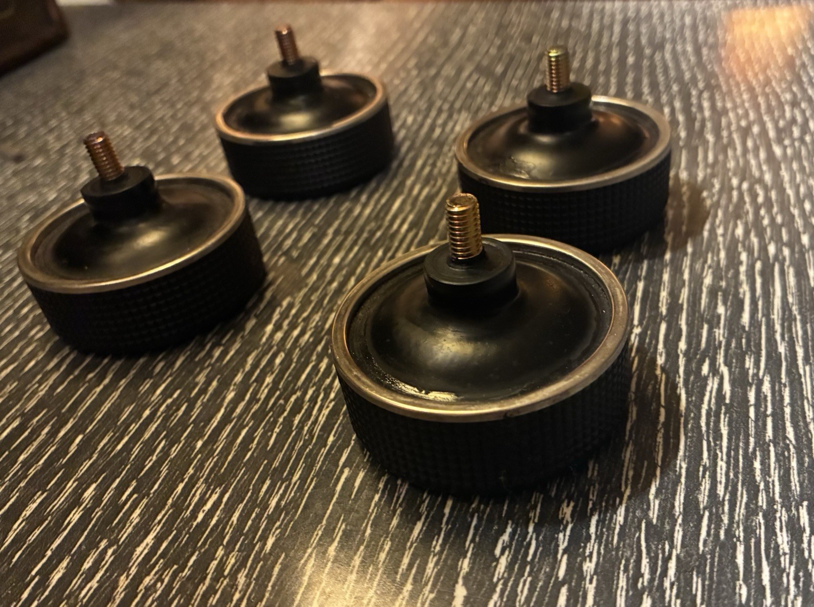 Genuine Technics SL-1200 Rubber Feet Set of 4 sl-1200mk3/sl-1200mk3d/sl-1200mk5