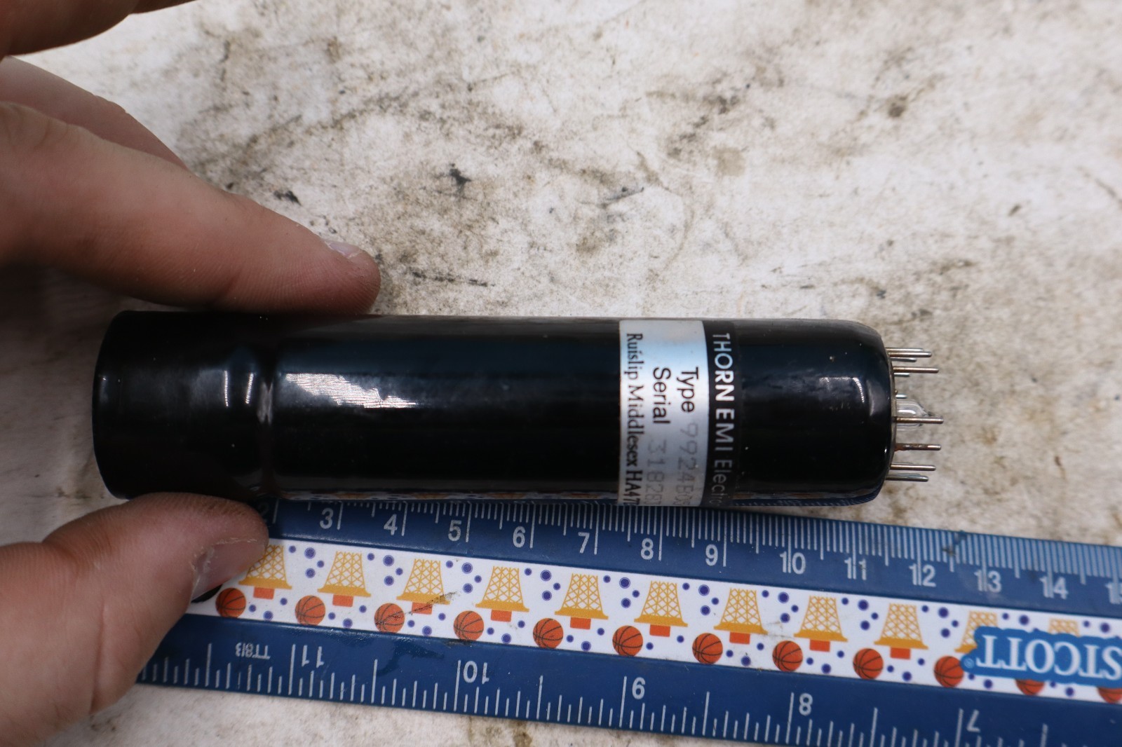THORN EMI ELECTRON TUBE 9924B05 PHOTOMULTIPLIER SCINTILLATION DETECTOR
