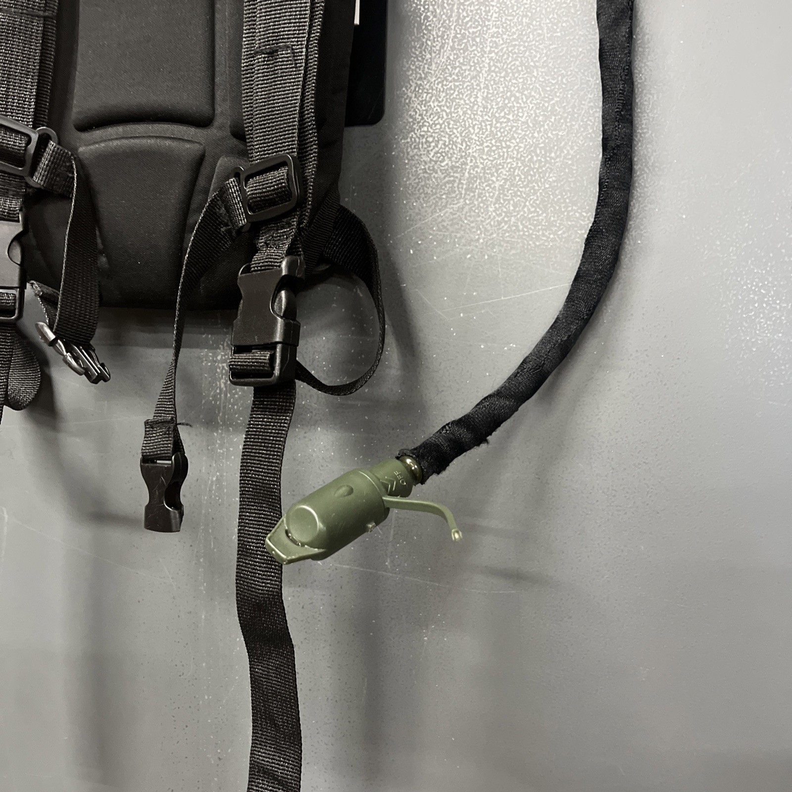 Black KMS Hydration Backpack Camping and Hiking Water Bladder
