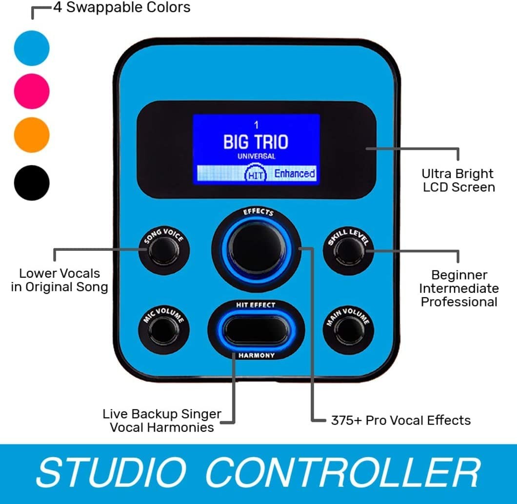 Singtrix Party Bundle, Includes All Colors: Orange, Pink, Blue & Black
