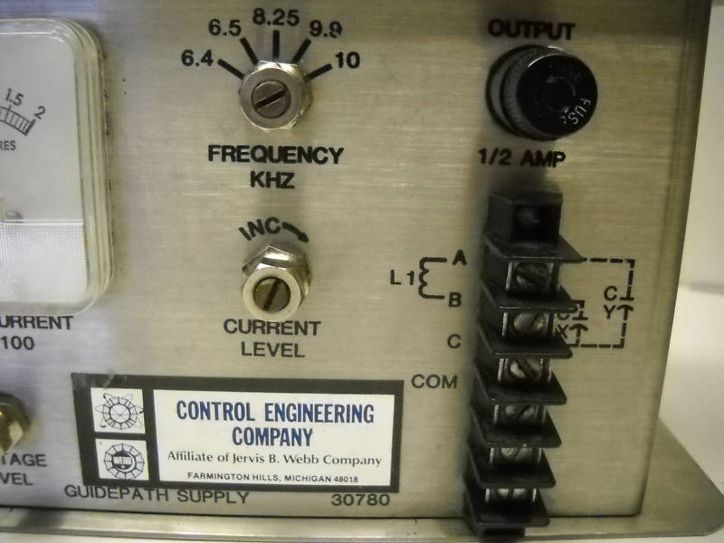 CONTROL ENGINEERING 30780J SIGNAL GENERATOR W/P.S. USED CONDITION