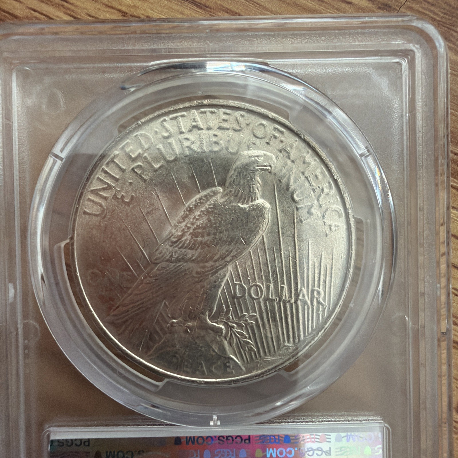 1922 Peace Dollar PCGS MS63 Silver