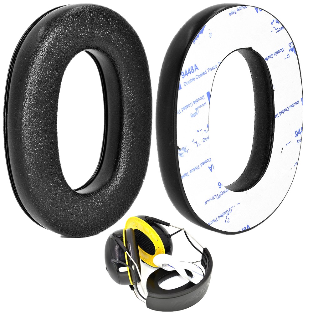 Adhesive Earphone Cushions Earmuffs for 3M WorkTunes Connect Hearing Protector e