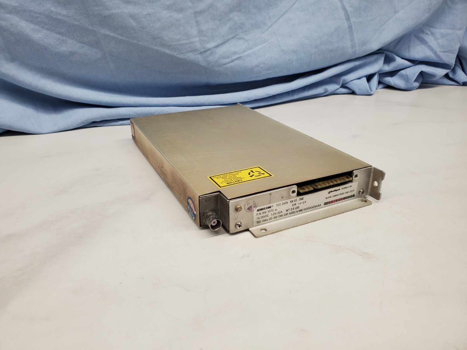 Bendix/King KN 63 DME p/n: 066-1070-01 As Removed