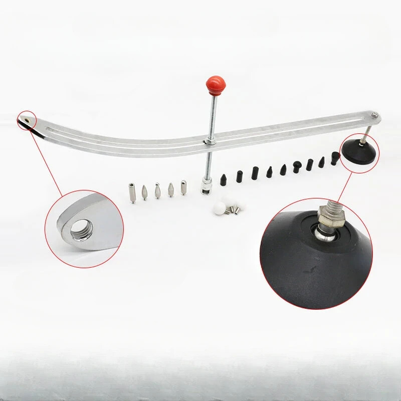 Car Auto Car Dent Removal-Fender Damage Repair Puller-Lifter Arc Crowbar Tools