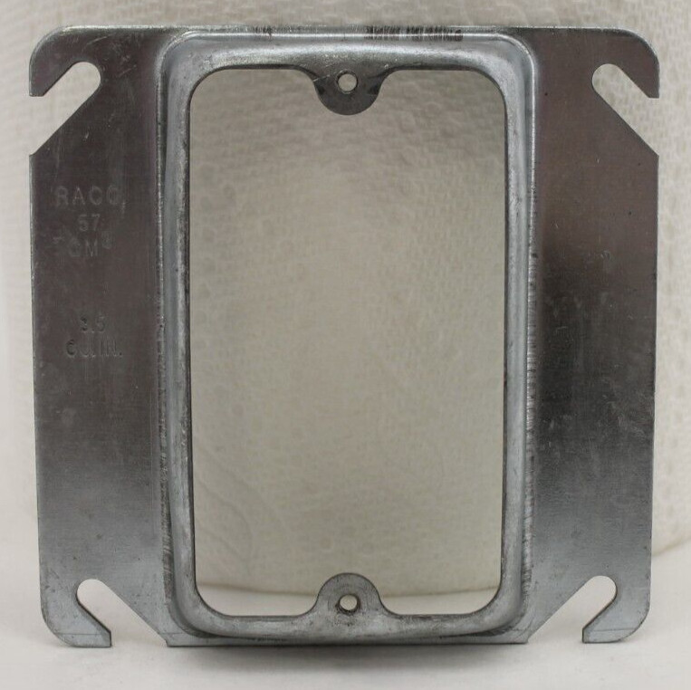 Raco 57 cm³ 3.5 cu. in. Square Device Cover
