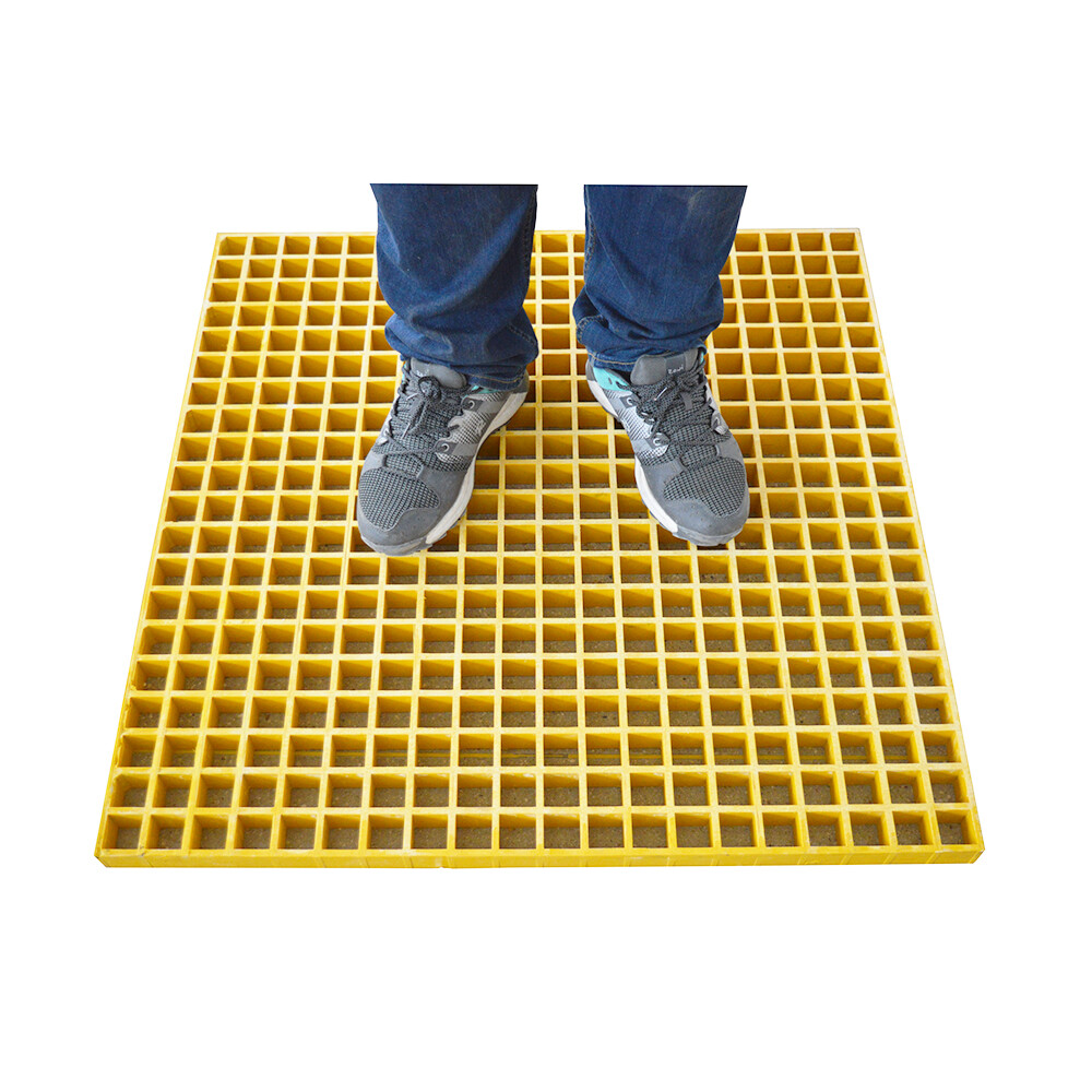 2.6ft*2.6ft Fiberglass / FRP Grating Structural Material