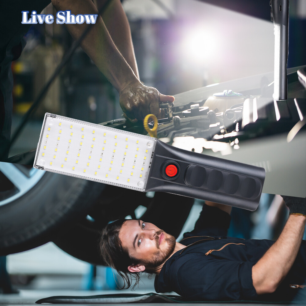 90000 LM LED COB Work Light Mechanic Flashlight Lamp Magnetic Rechargeable