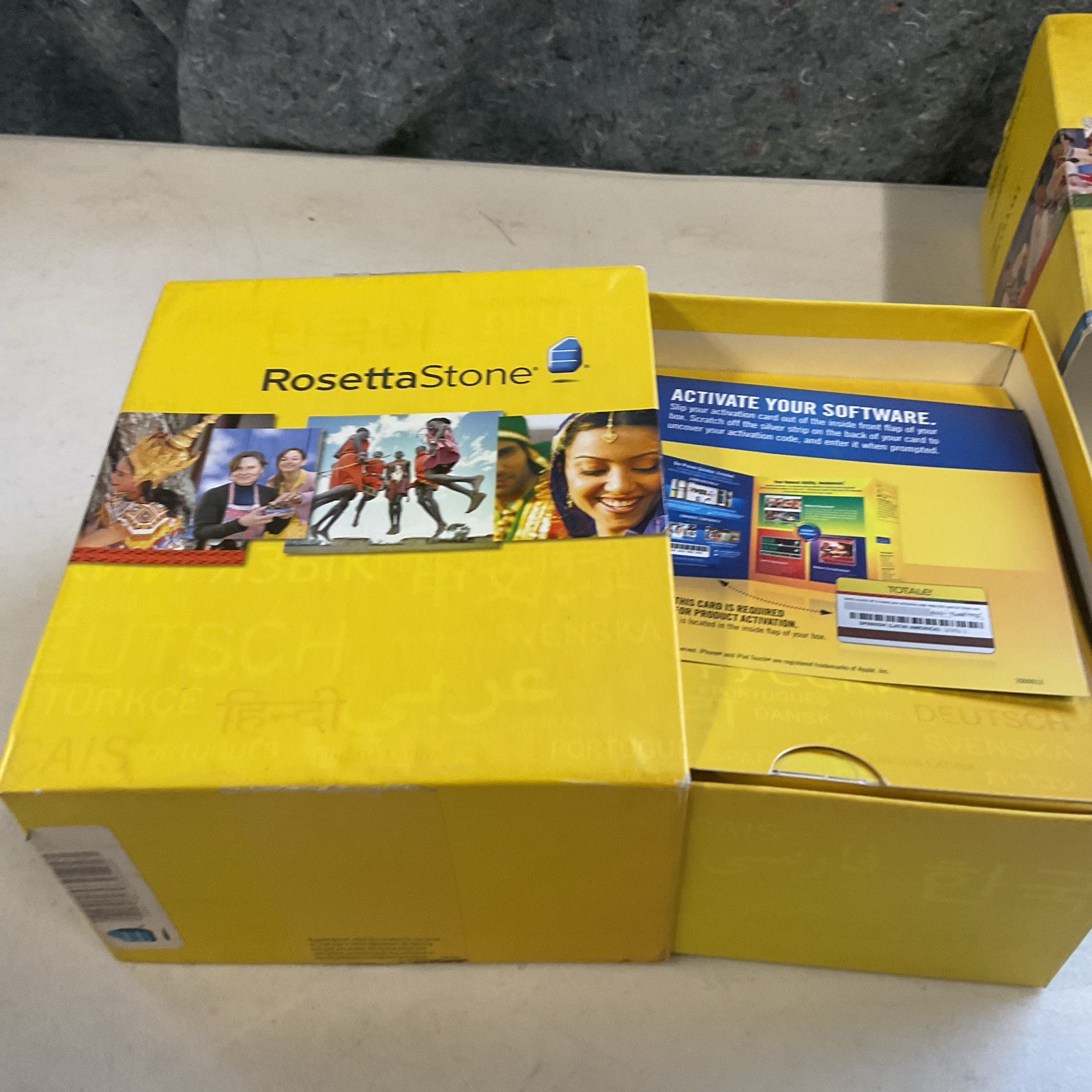 Rosetta Stone French Francais Level 1-5 CD Set Version 4